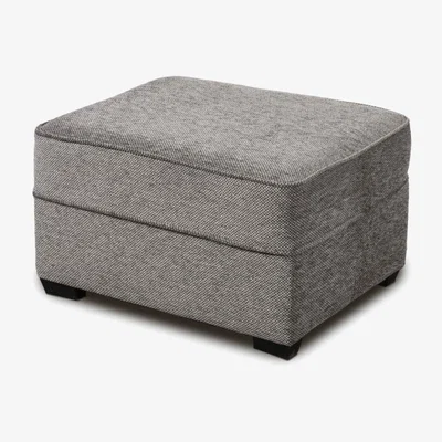 Knees Eleana Ottoman Footstool - Almond