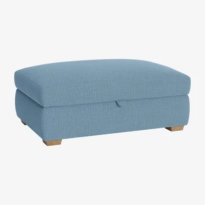 Loaf Bumper Storage Footstool