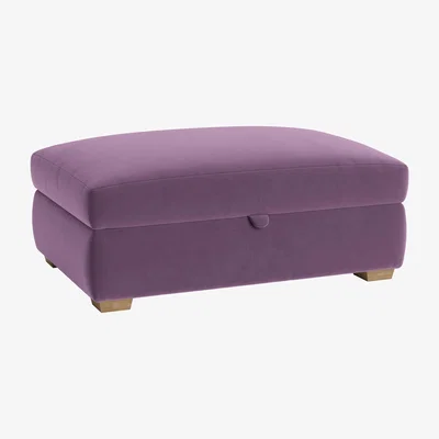 Loaf Bumper Storage Footstool