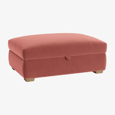 Loaf Bumper Storage Footstool
