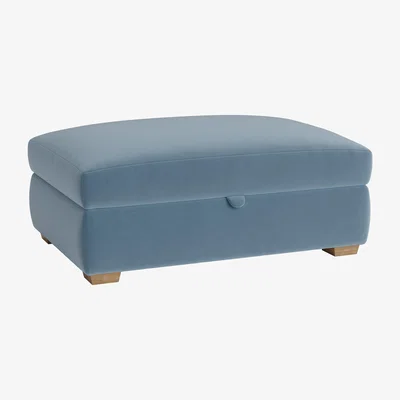 Loaf Bumper Storage Footstool