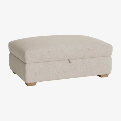 Loaf Bumper Storage Footstool