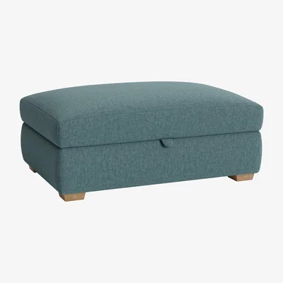 Loaf Bumper Storage Footstool