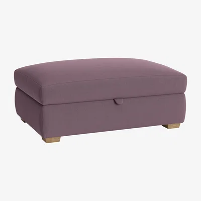 Loaf Bumper Storage Footstool