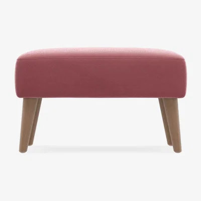 Marks & Spencer M&S Loft Archie Footstool - FTSL - Dusty Pink, Dusty Pink,Dark Teal