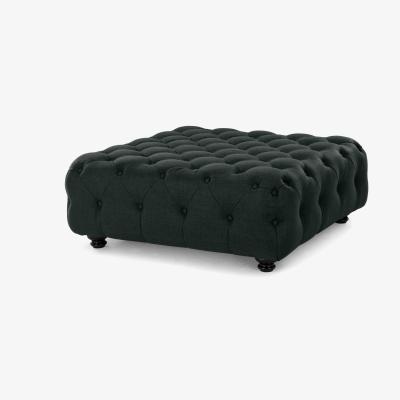 Made.com Branagh Large Ottoman, Anthracite Grey