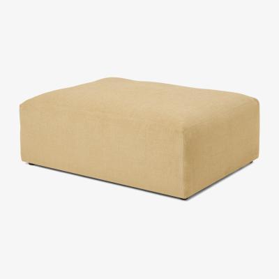 Made.com Livienne Footstool, Buttermilk Weave