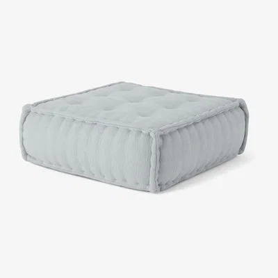 Made.com Sully Floor Cushion, Glacier Grey