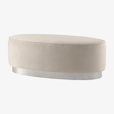My Furniture Selini Footstool – Chalk