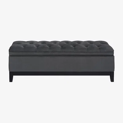 My Furniture Master Ottoman - Storm Grey