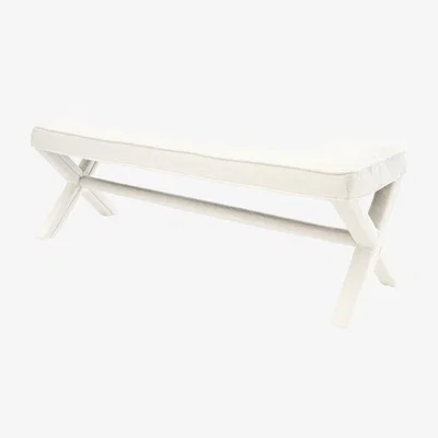 My Furniture Decio Bench – Ivory Borg