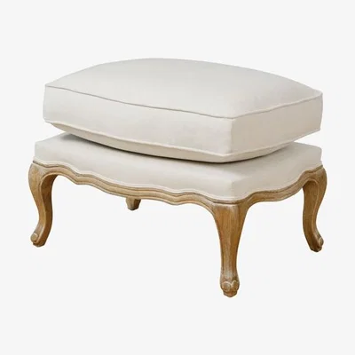 My Furniture Le Notre French Vintage Style Shabby Chic Oak Stool