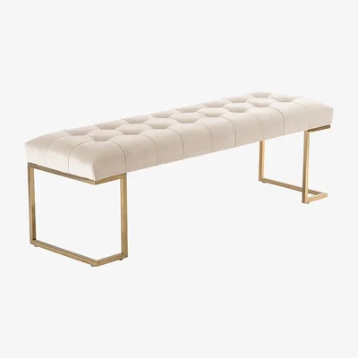 My Furniture Lorenzo Bench - Chalk