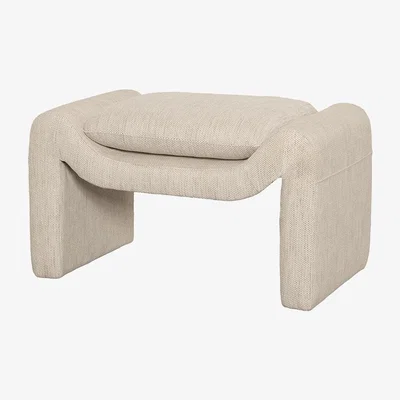 My Furniture Chess Footstool Natural Poratti