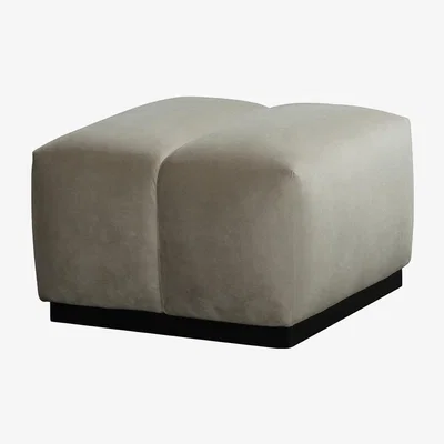 My Furniture Herbie Footstool - Taupe