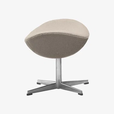 Made in Design Egg Footrest - Fabric version by Fritz Hansen Beige
