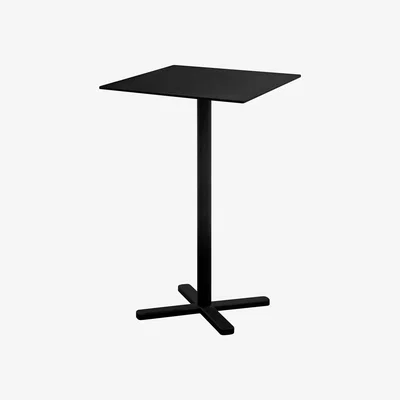 Made in Design Darwin Folding high table - 70 x 70 cm by Emu Black