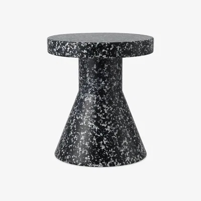Nordic Nest Normann Copenhagen Bit Cone stool Black-white
