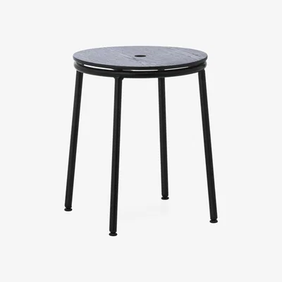 Nordic Nest Normann Copenhagen Circa stool 45 cm Black oak