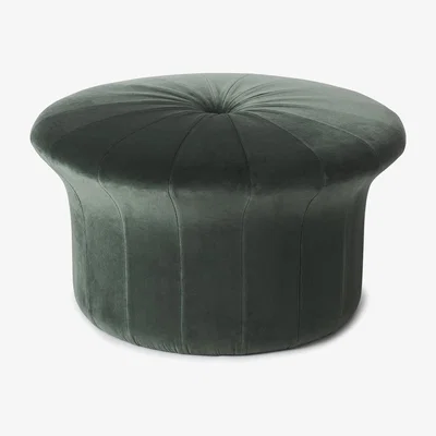 Nordic Nest Warm Nordic Grace pouf Ritz Forest green