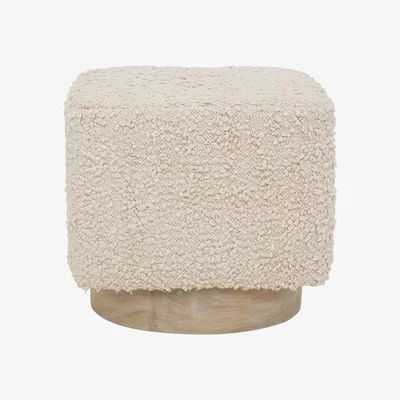 Nordic Nest URBAN NATURE CULTURE Kaura sit pouf 38 cm Off white