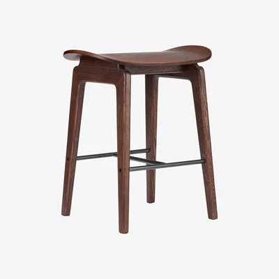Nordic Nest NORR11 NY11 stool Dark smoked oak