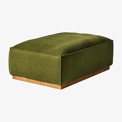 Nordic Nest 1898 Bergsdal footstool Luisa green
