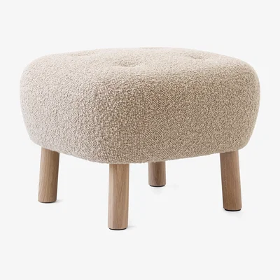 Nordic Nest &Tradition Little Petra ATD1 footstool Karakorum 003-white oiled oak