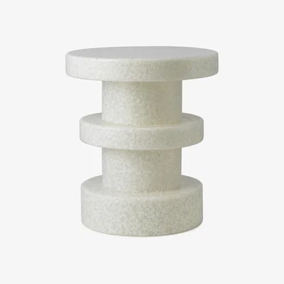 Nordic Nest Normann Copenhagen Bit Stack stool White-white