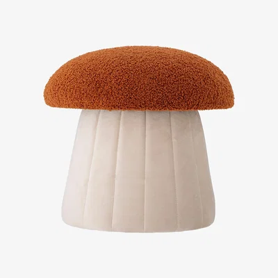 Nordic Nest Bloomingville Bertil sit pouf Ø37 cm Mushroom