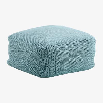 Nordic Nest Cane-line Divine pouf Turquoise