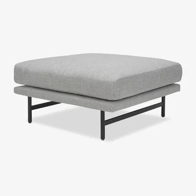 Olivia's Liang & Eimil Mossi Oscar Light Grey Footstool