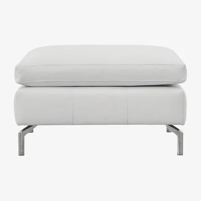 Olivia's Olivia's Newbury Footstool / Sabino Pebble