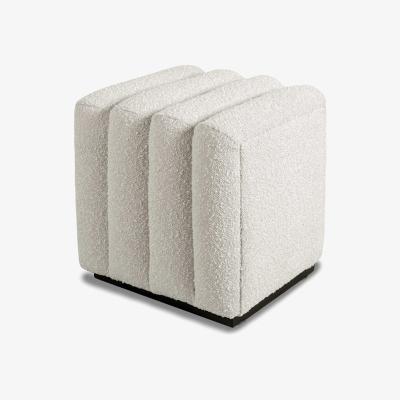 Olivia's Liang & Eimil Kalum Stool Boucle Sand