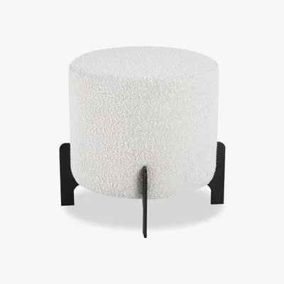 Olivia's Liang & Eimil Koldrum Boucle Sand Footstool