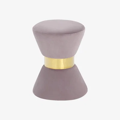 Olivia's Liang & Eimil Aztec Stool Kaster Lilac Velvet