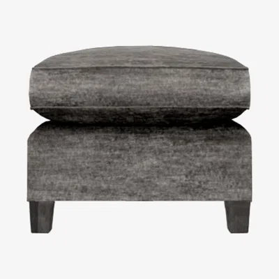 Olivia's Duresta Haywood Modena Footstool / Iron