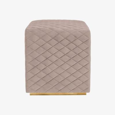 Olivia's Liang & Eimil Giles Limestone Velvet Footstool