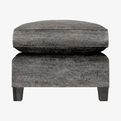 Olivia's Duresta Haywood Modena Footstool / Parchment