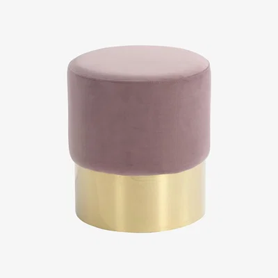 Olivia's Liang & Eimil Calvin Stool Kaster Lilac Velvet