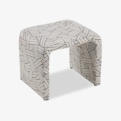 Olivia's Liang & Eimil Mahak Geo Beige Stool