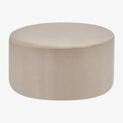 Out & Out Original Freya - Puff Footstool - 75cm - Beige