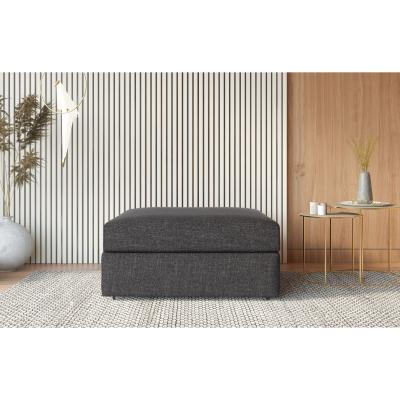 Out & Out Original Cloud - Ottoman - Textured Dark Grey