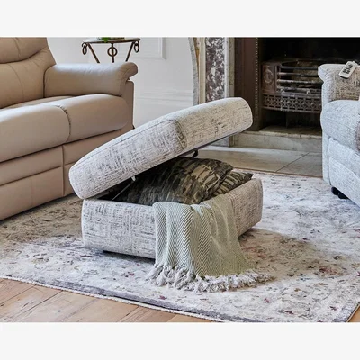 Downtown Downtown G Plan Ledbury Storage Footstool - Fabric Grade C