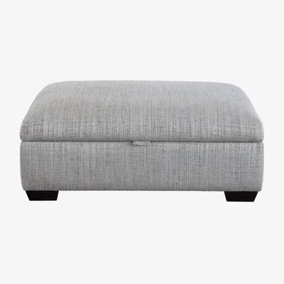 Downtown Parker Knoll Large Storage Footstool Fabric