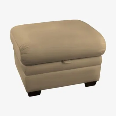 Downtown Parker Knoll Lifestyle Storage Footstool Leather