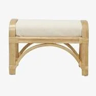 Downtown Arbroath Footstool Natural Wash