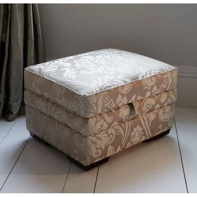 Downtown Parker Knoll Lift Top Footstool Fabric