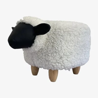 Downtown Snowflake The Sheep Footstool