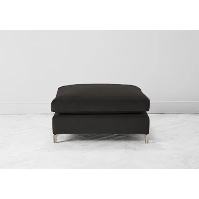 Perch and Parrow Chris Footstool in Mocha